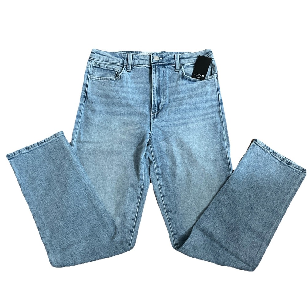 Joe's Women's Denim Jeans 30 Blue High Rise Straight Leg Cabincore 10 Ranch - Picture 6 of 9